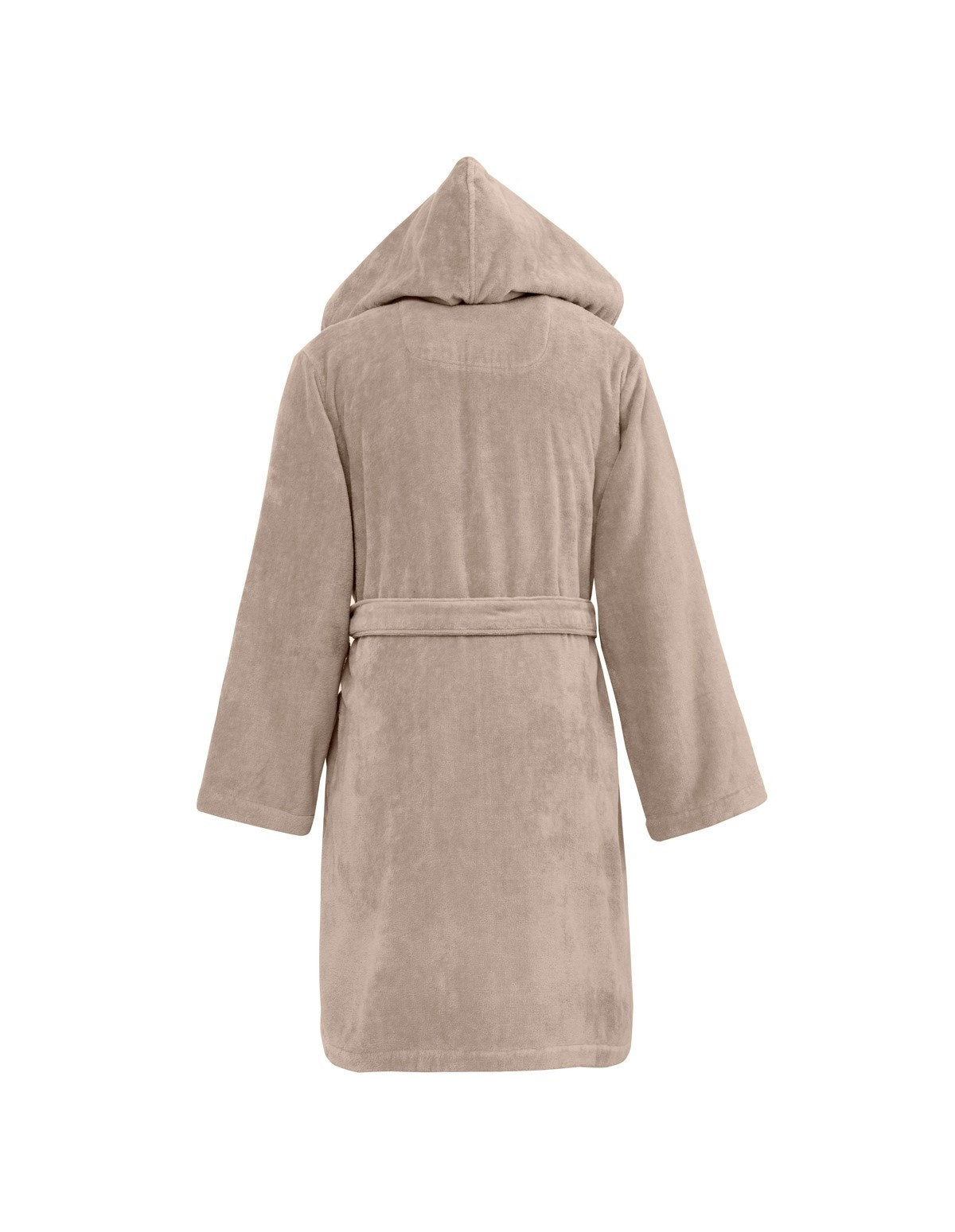 peignoir-court-capuche-velours-Sable-dos