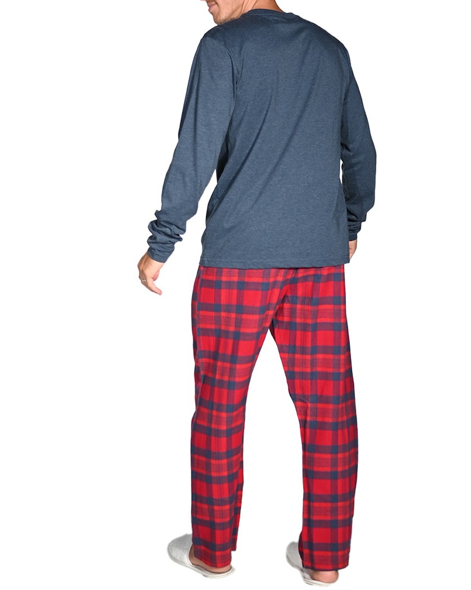 pyjama-homme-haut-unis-jensey-bas-carraux-flanelle-stone (1)