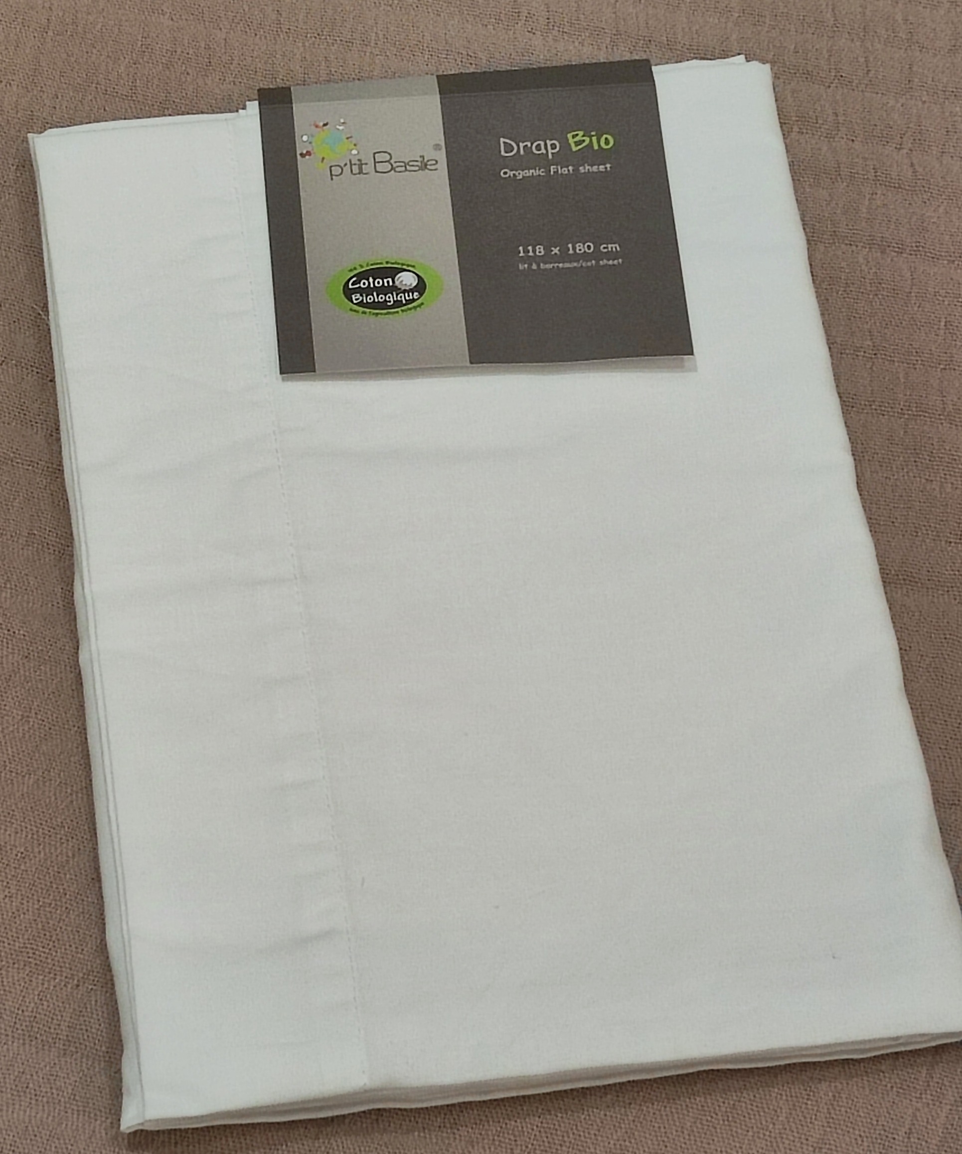 Drap_Plat_blanc_coton_bébé