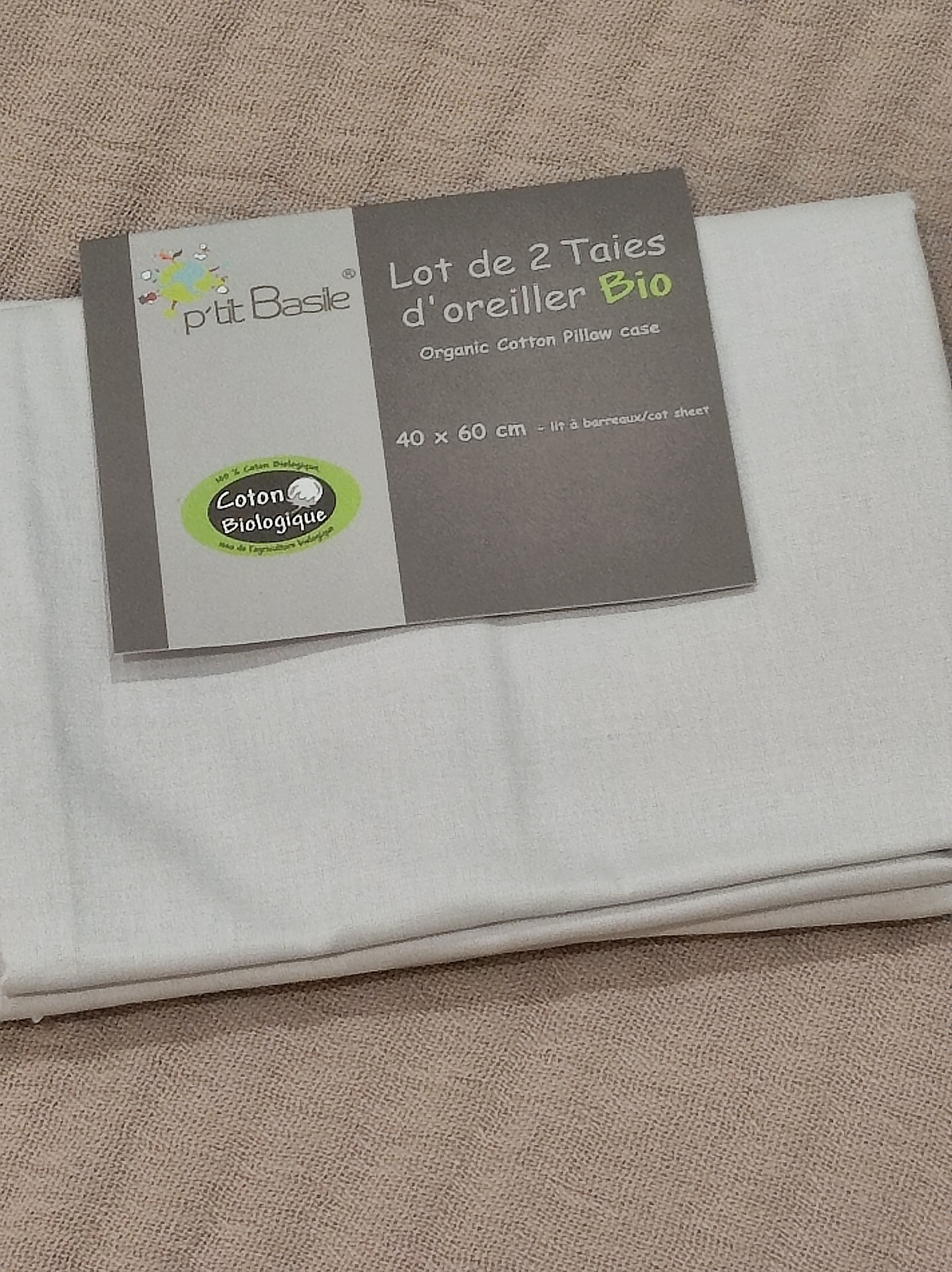 Lot_2_Taies_Oreillers_gris_coton_bébé