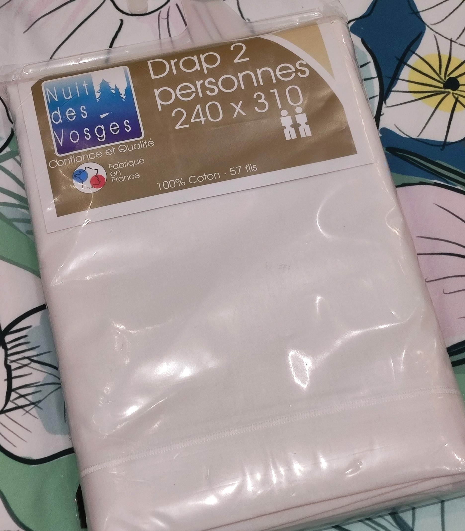 Drap_plat_coton_francais_blanc