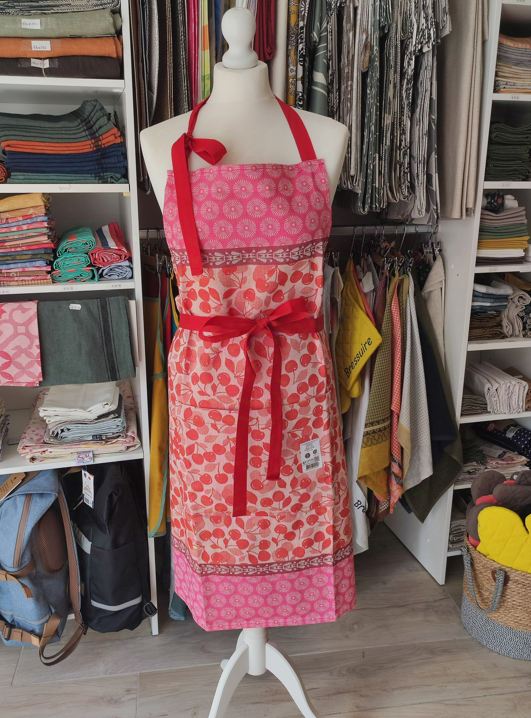 Tablier_Cerise_griottes_coton_LJF
