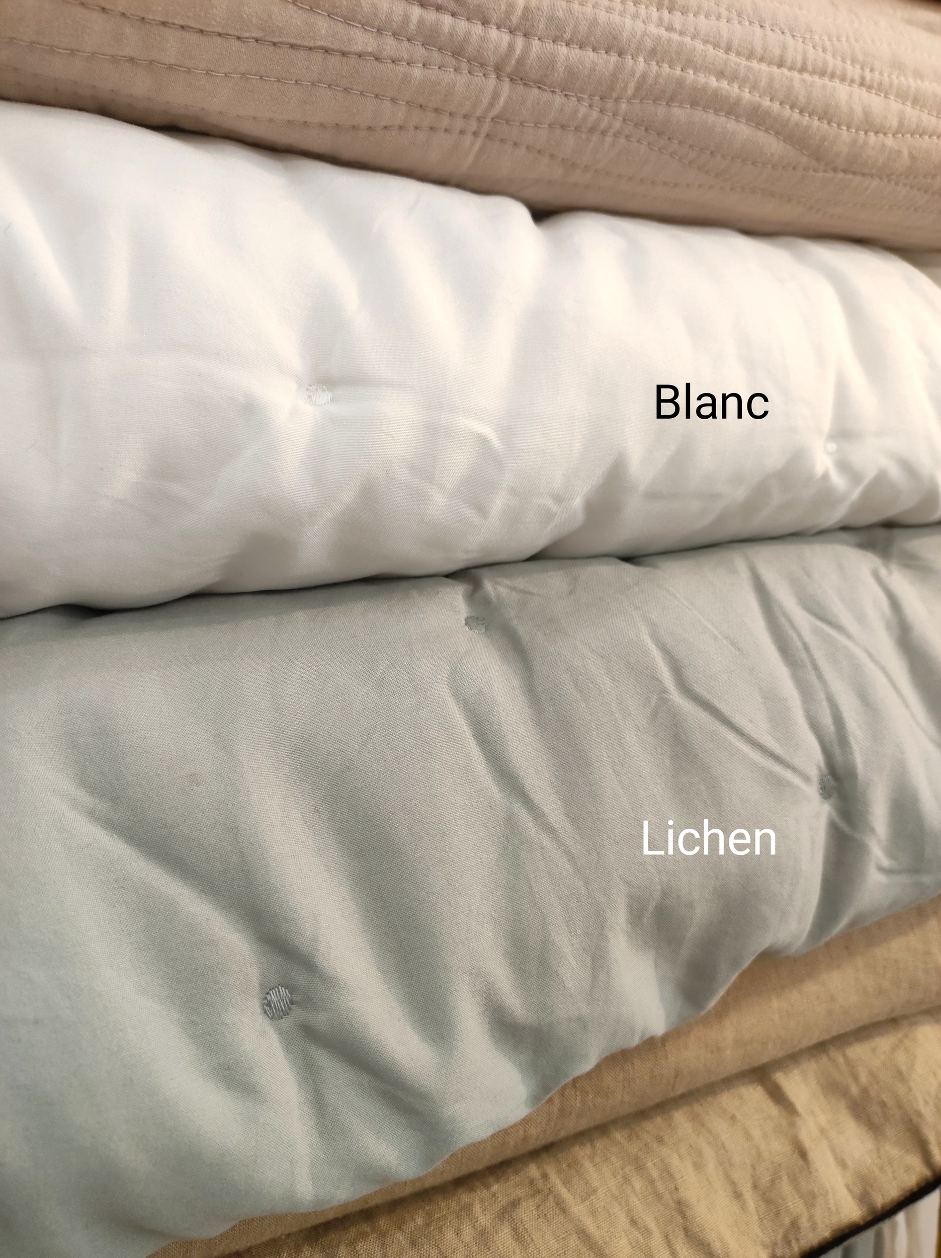 Couvre-lit-matelasse