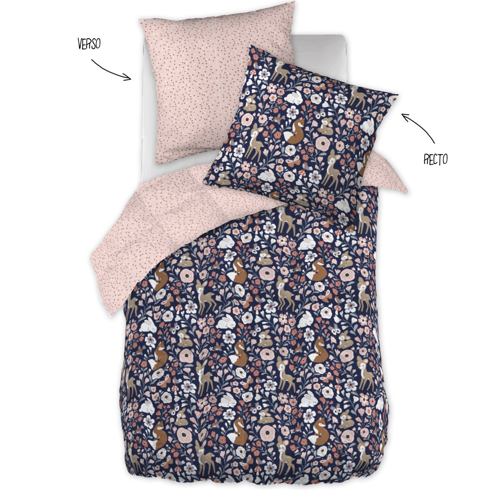 couette_tempérée_enfant_foret_enchantée_réversible