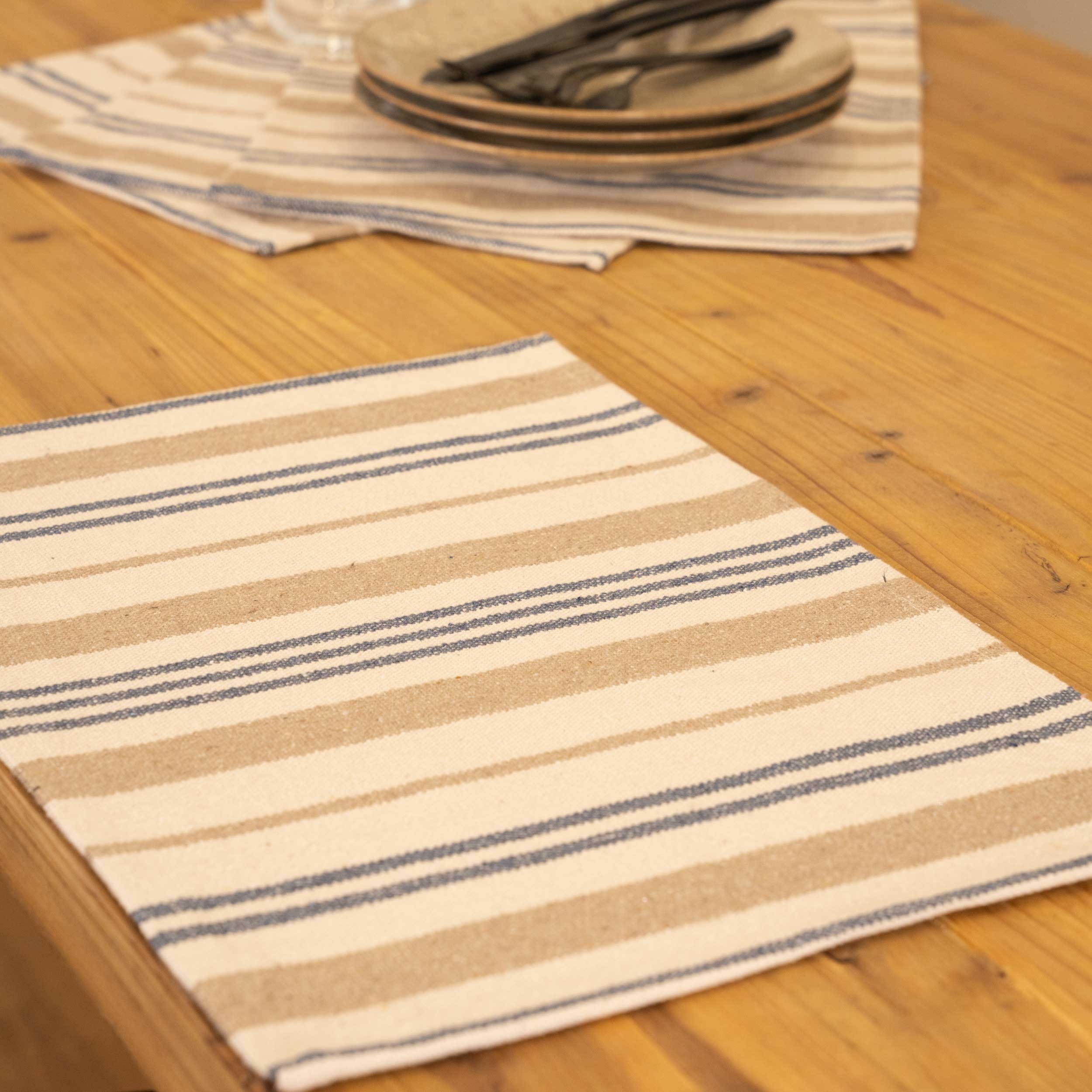 set-de-table-rayures-bleu-lin-coton-tendance