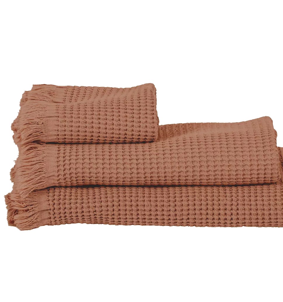 serviette-timor-nid-abeille-haomy-mocaccino