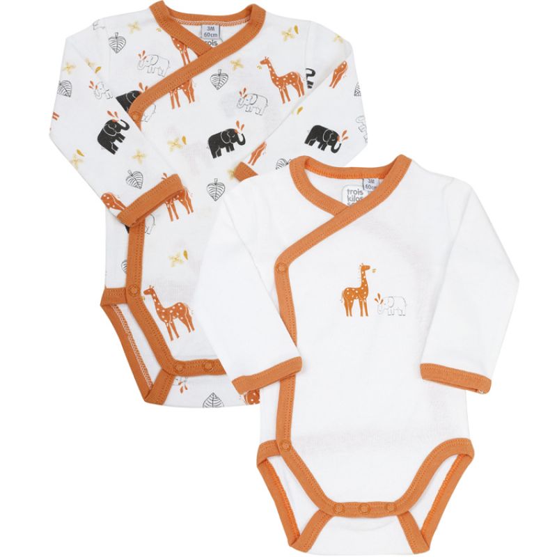 lot-de-2-bodies-en-coton-terre-battue-naissance-trois-kilos-sept-coton-0-mois