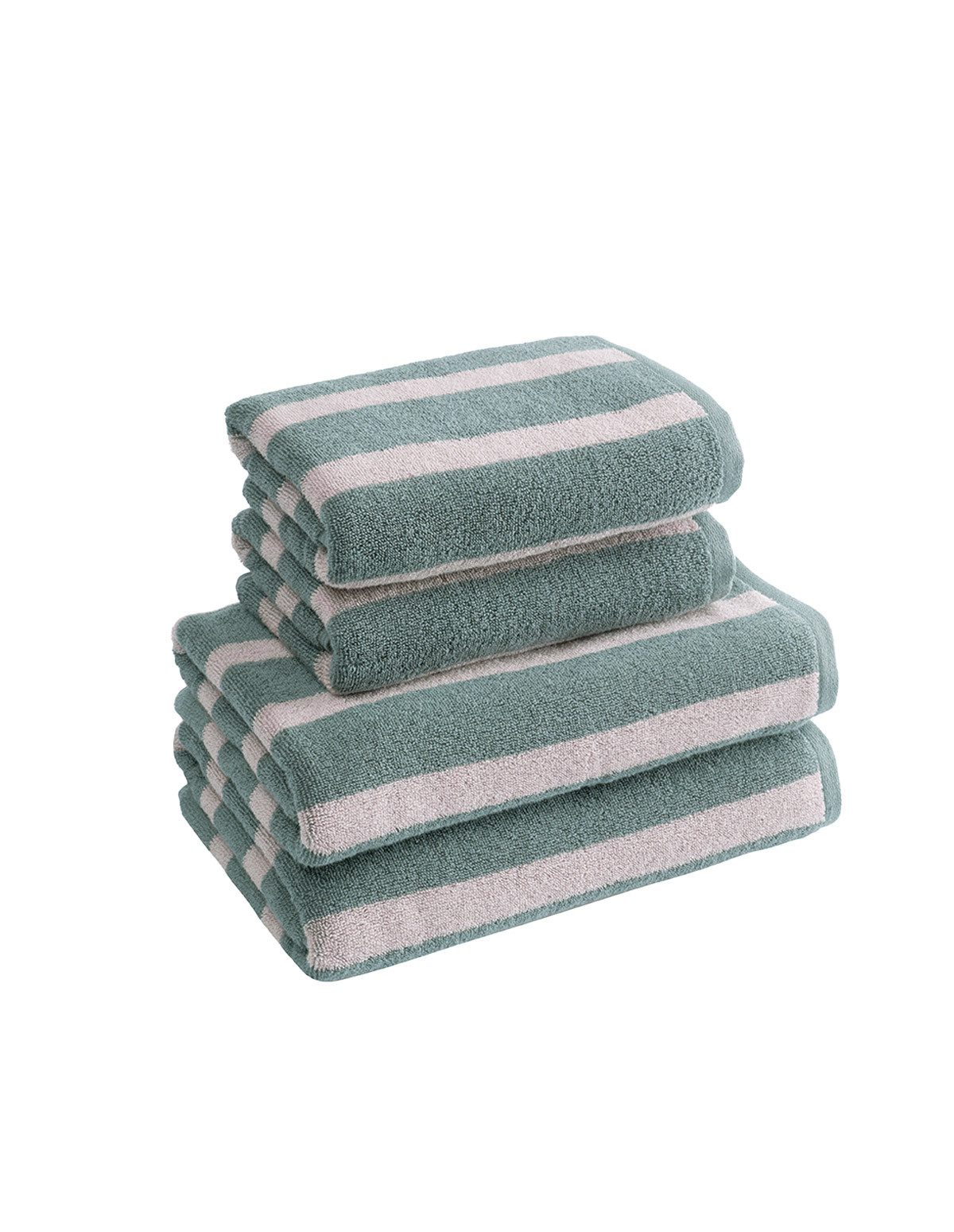 drap-de-douche-jacquard-70x140cm-500-g-m-arcadia-stripe-vert-sensei