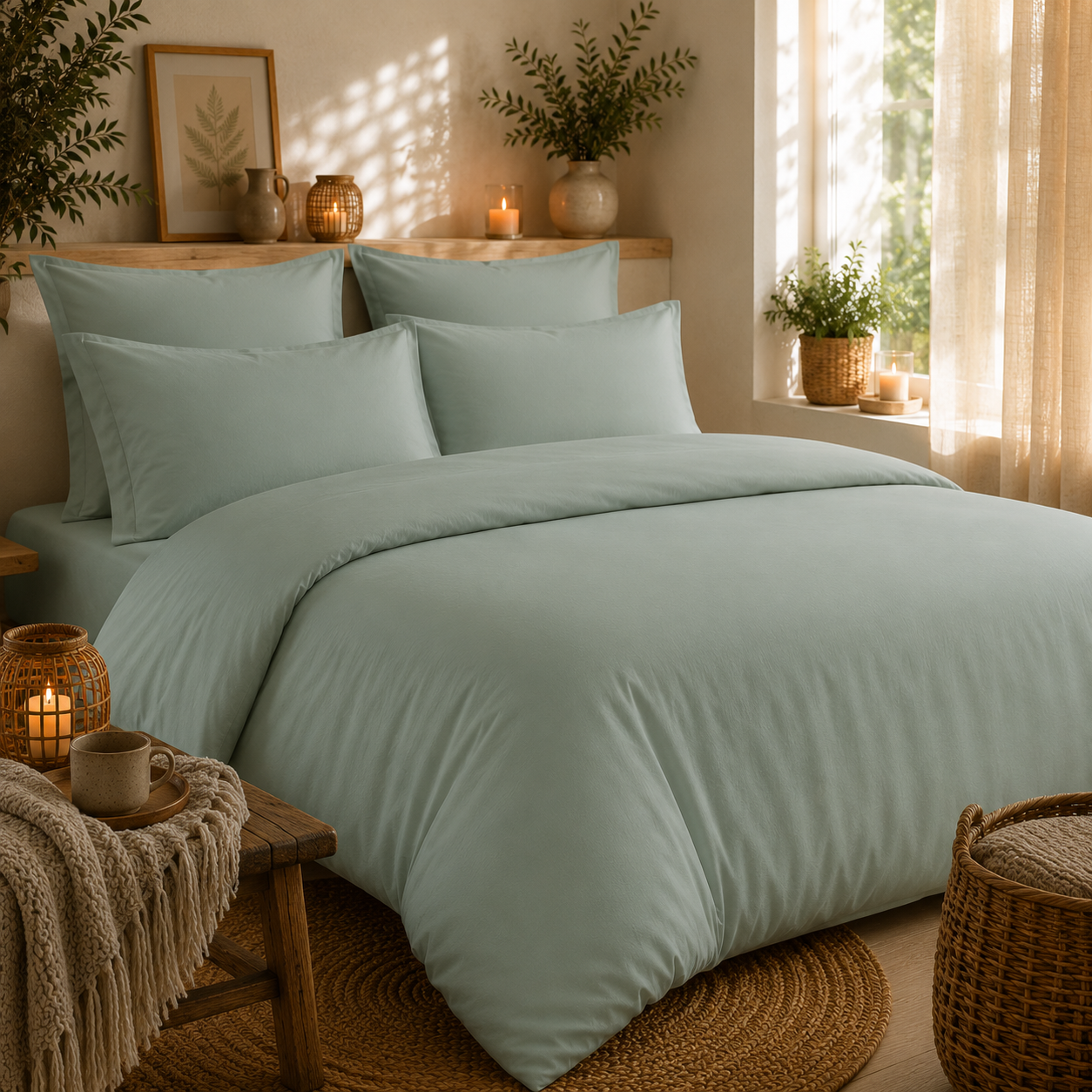 housse-de-couette-percale-coton_Tradilinge-240x260cm-vert-sauge