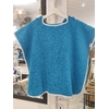 Poncho_enfant_0_à_5_ans_coton_artisanat_francais_bleu_blanc