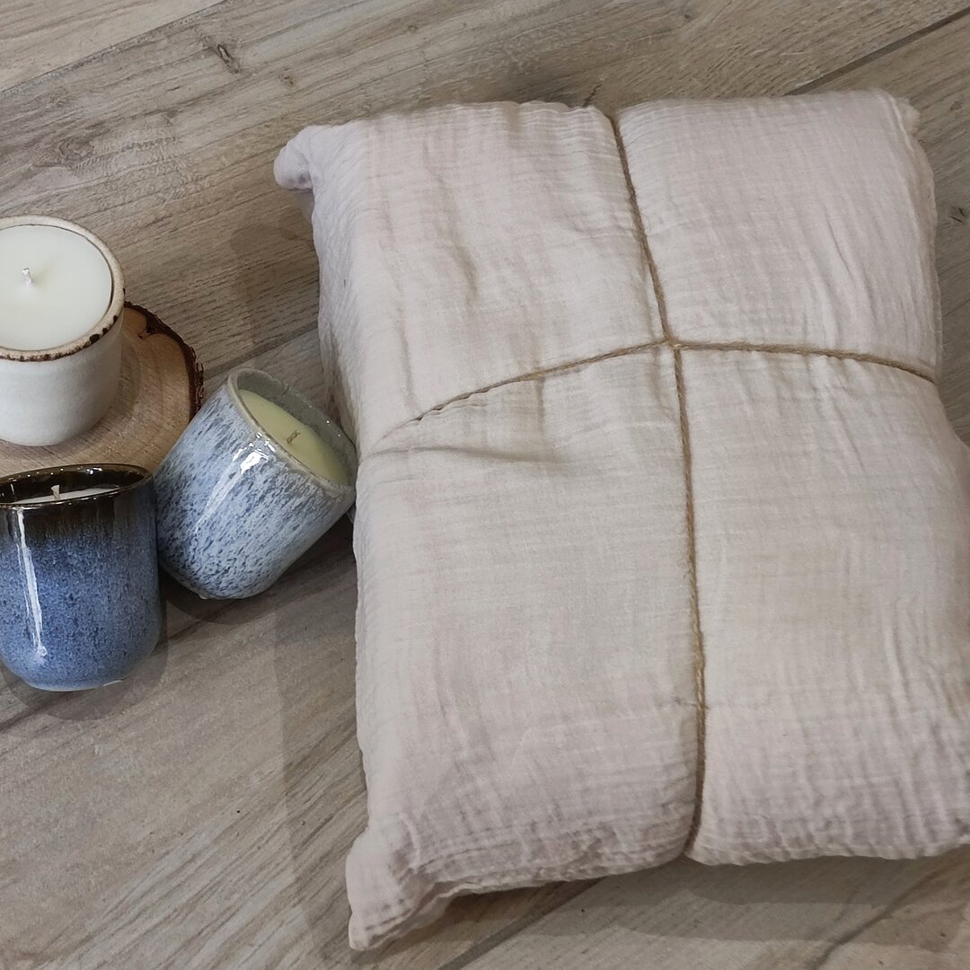 Elcoho Lot de 3 rouleaux de ficelle de Noël épaisse en jute pour bricolage et emballage Color A