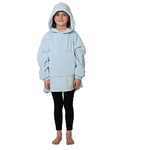 poncho-polaire-enfant-bleu-ciel