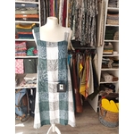 Tablier_japonais_lin_haomy_vichy_celadon