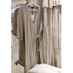 Cache-coeur-voile-coton-lin