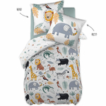 parure_lit_housse_couette_Savane_enfant_réversible