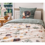 parure_lit_housse_couette_Polisson_enfant_hérisson_réversible_ambiance_zoom