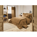 Housse-de-couette-gaia-gaze-de-coton-uni-camel-ambiance