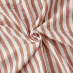 Housse-de-couette-Romie-Abricot-rayures-coton-effet-papillon-zoom