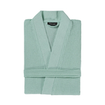 Peignoir-long-spa-nid-abeille-menthe-sensei