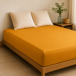 drap-housse-Atelier-du-linge-blanc-passion-jaune-safran