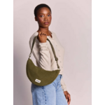 Sac-porté-femme-bandoulière-banane-Andrea-effet-laine-kaki-Hindbag