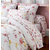 Drap-plat-percale-coton-français-Elisa-rose