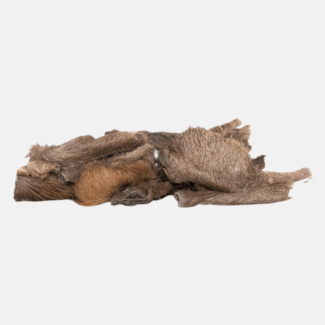 Friandises de mastication pour chien, peau de cerf à fourrure, 500g - Kivo
