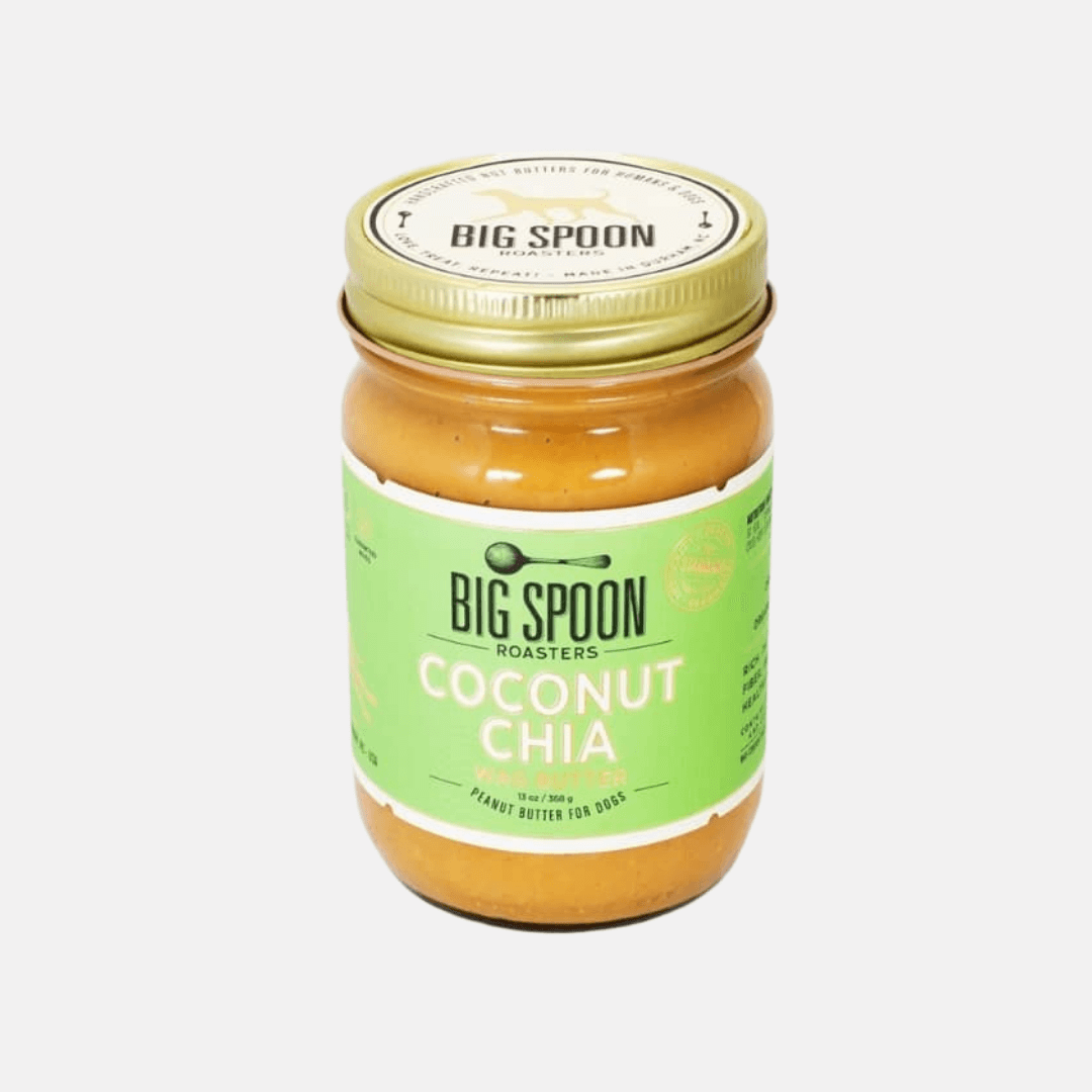 Beurre de cacahuète Coconut Chia Wag pour chien - Big Spoon Roasters