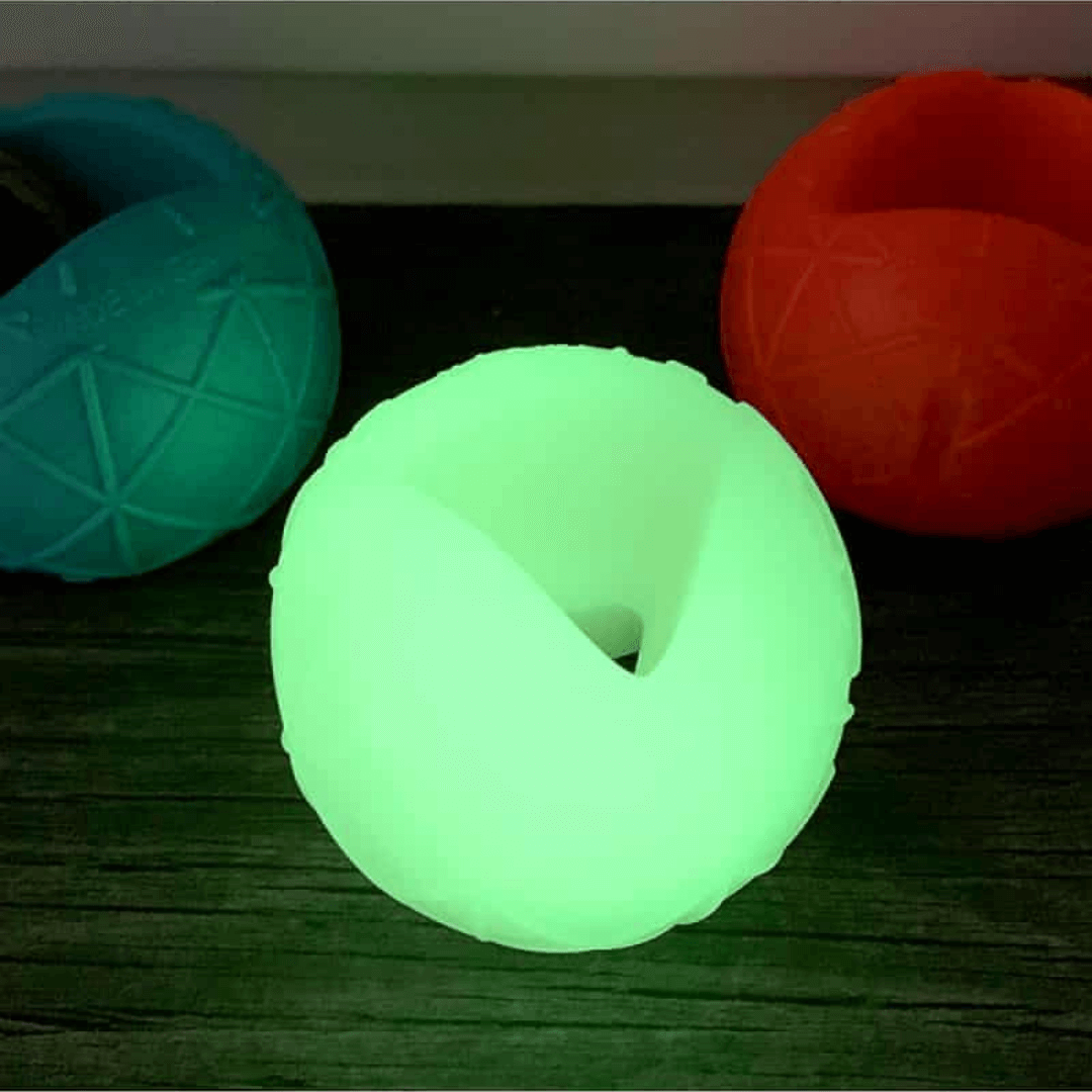 Balle de Jeu Lumineuse LED TAONMEISU pour Chats et Petits Chiens - Jouet  d'Entraînement