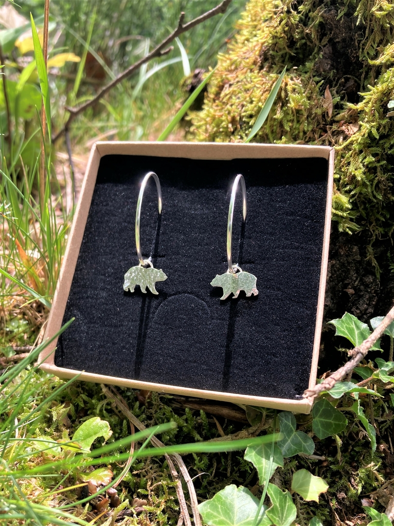 Petites Boucles D'oreilles Créoles Classiques En Argent Sterling