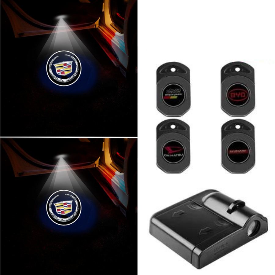 Car Door Lights for Model S/3/X/Y Logo Projector 4 Pack Tesla Puddle Lights  LED Welcome Lights Ghost Shadow for Model 3/S/Y/X Accessories - Walmart.com
