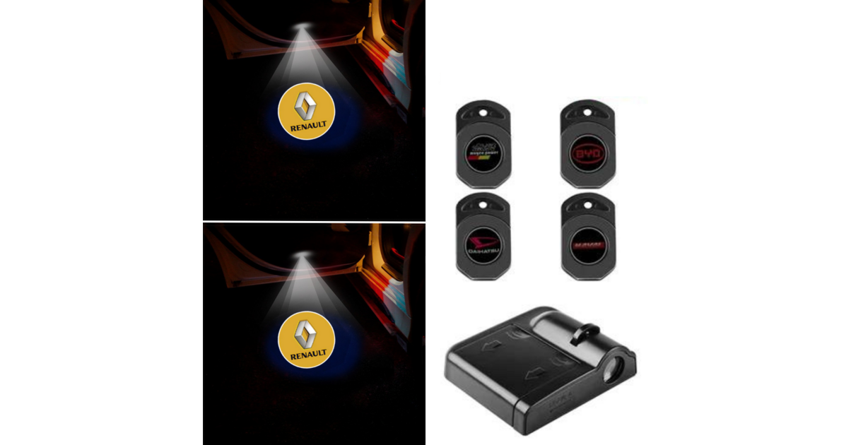 2 stuks autodeurverlichting voor Renault Captur II I/Captur E