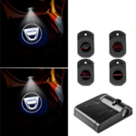 Enhance your Dacia with the LED Logo Projector. Display the iconic logo with ease. Easy installation, battery-powered. Elevate your style today!