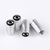 SILVER SPORT TIRE VALVE STEM CAPS FOR SSANGYONG