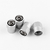 SILVER TIRE VALVE STEM CAPS FOR MAZDA