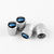 SILVER TIRE VALVE STEM CAPS FOR FORD