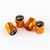 GOLD TIRE VALVE STEM CAPS FOR OPEL OPC