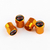 GOLD TIRE VALVE STEM CAPS FOR RENAULT RS