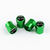GREEN TIRE VALVE STEM CAPS VRS