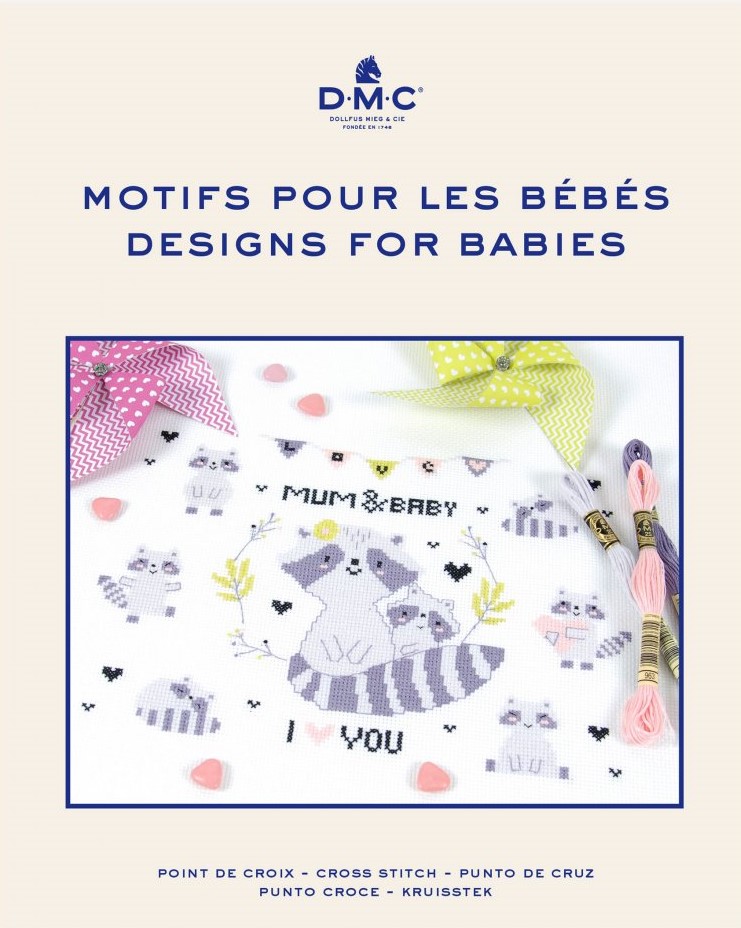 Livre Broderie Motifs pour les bébés - DMC