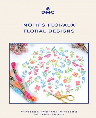 Livre Broderie Motifs Floraux - DMC