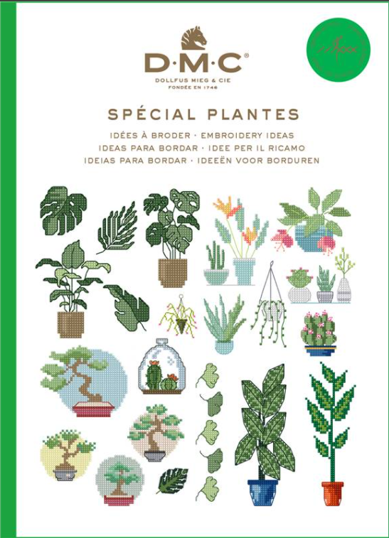 Mini livre broderie Spécial Plantes - DMC