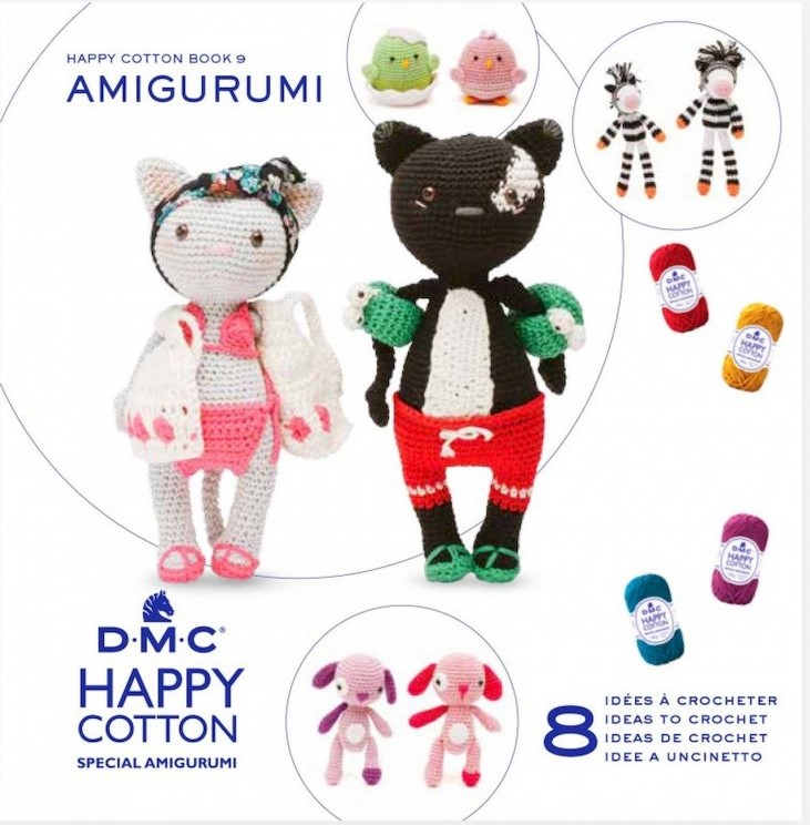 Livre spécial amigurumi - Happy cotton book 9 - DMC