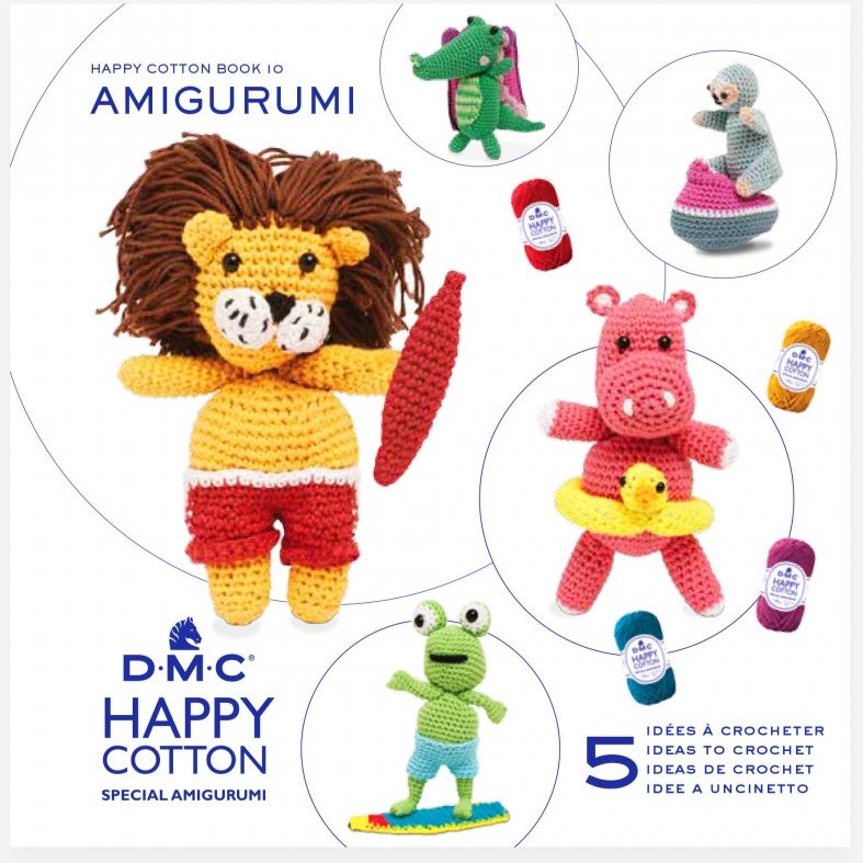 Livre spécial amigurumi - Happy cotton book 10 - DMC