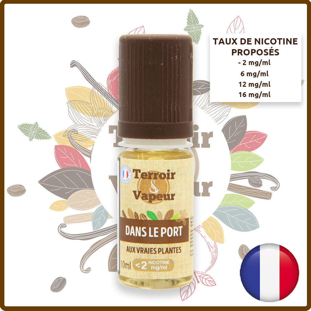 elfbar nachfüll pod läuft aus E liquide Dans le Port Terroir et Vapeur