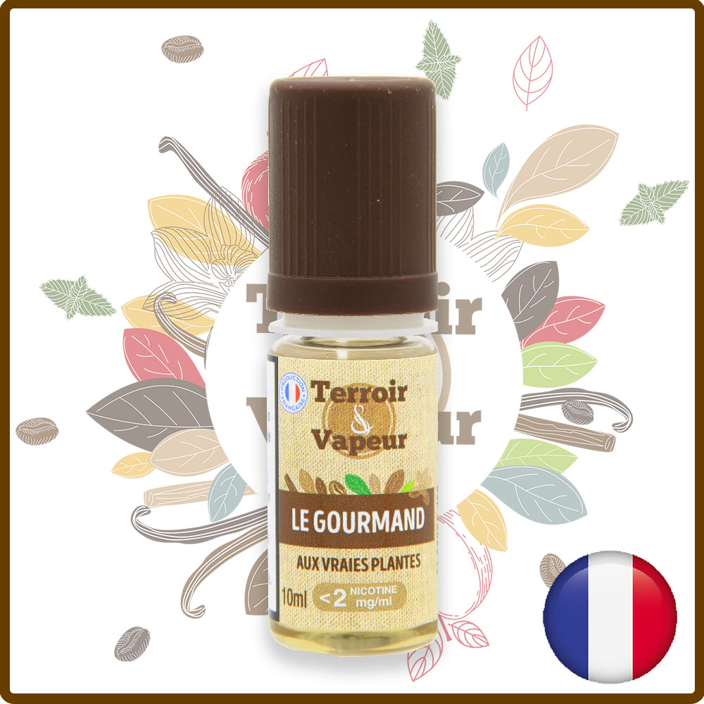 e liquide terroir & vapeur E liquide Le Gourmand Terroir et Vapeur