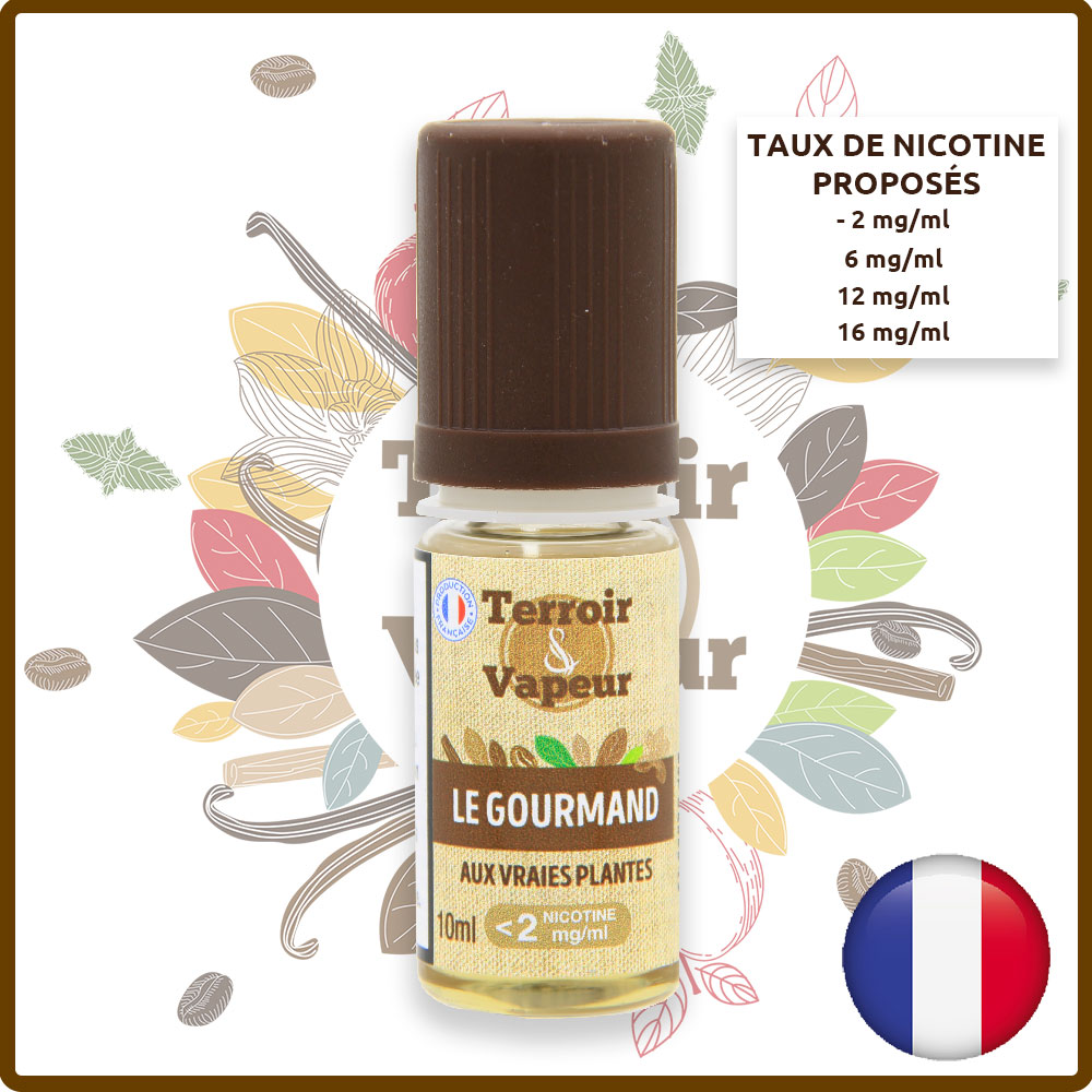 E liquide Le Gourmand Terroir et Vapeur - Le Basque E liquide Le Gourmand Terroir et Vapeur - Le Basque