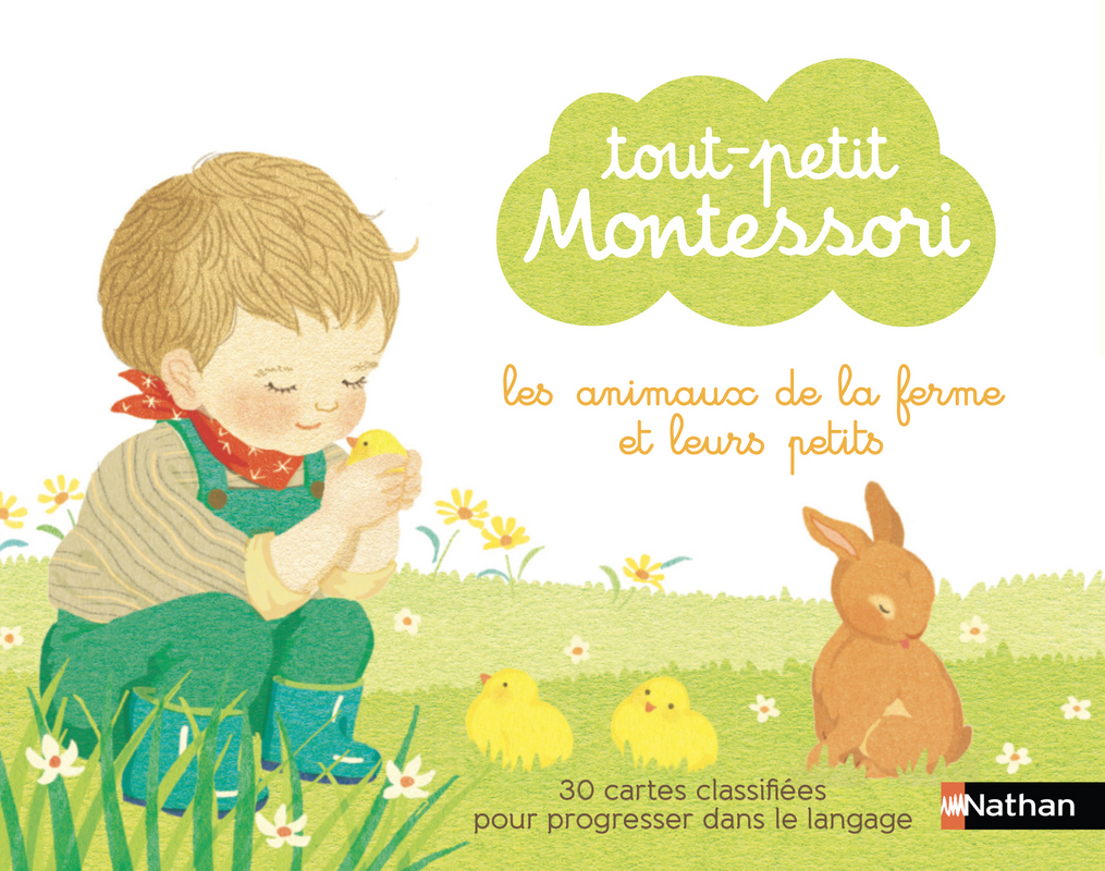 Coffret tout-petit Montessori - Les animaux de la ferme et leurs petits