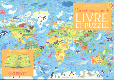 Les animaux du monde - Livre et puzzle