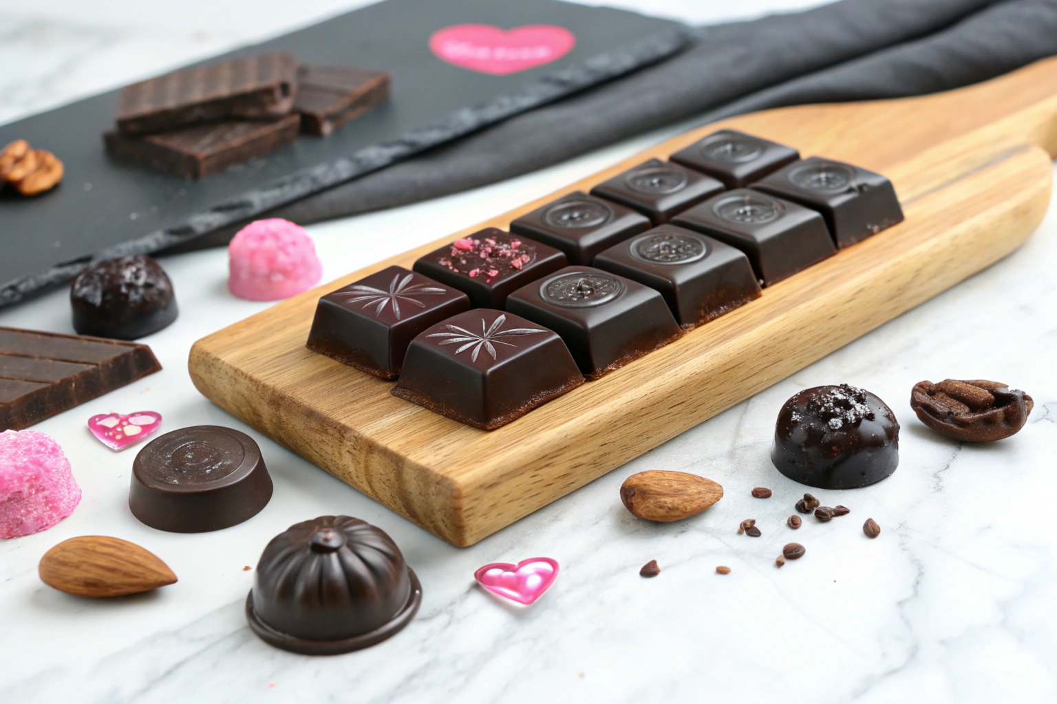 le chocolat artisanal produit avec soin et passio